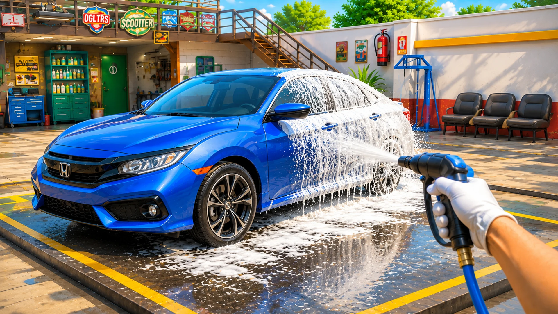 Car Wash Detailing ASMR screenshot